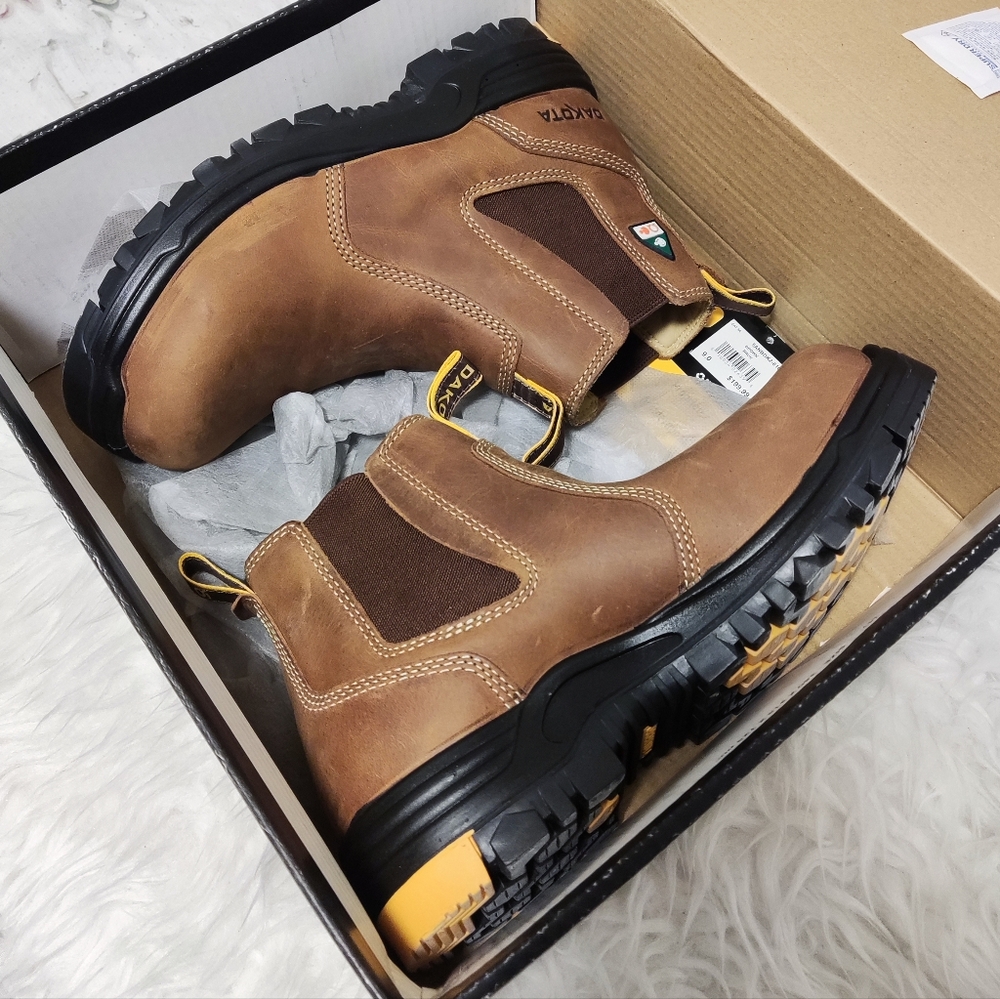 Dakota Workpro Series ATCP Pull On Safety Work Boots